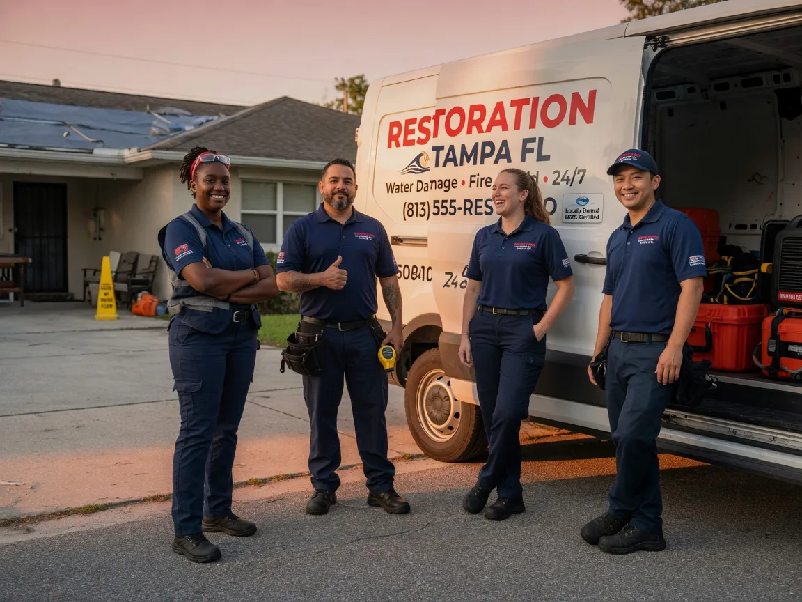 Water Damage Restoration company in Moline, MI